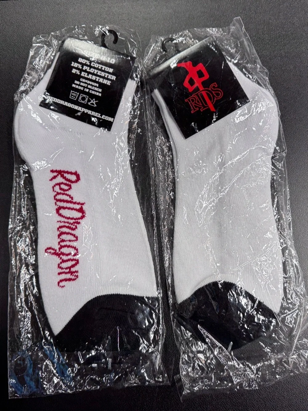 RDS Red Dragon Apparel Mid Socks Adult Mens Large Adult Size 8-10